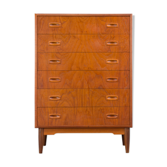 Mid-century danish dresser in teak, 1960