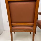 Pair armchairs style Empire