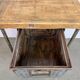 Vintage Industrial Worktable, 1960s