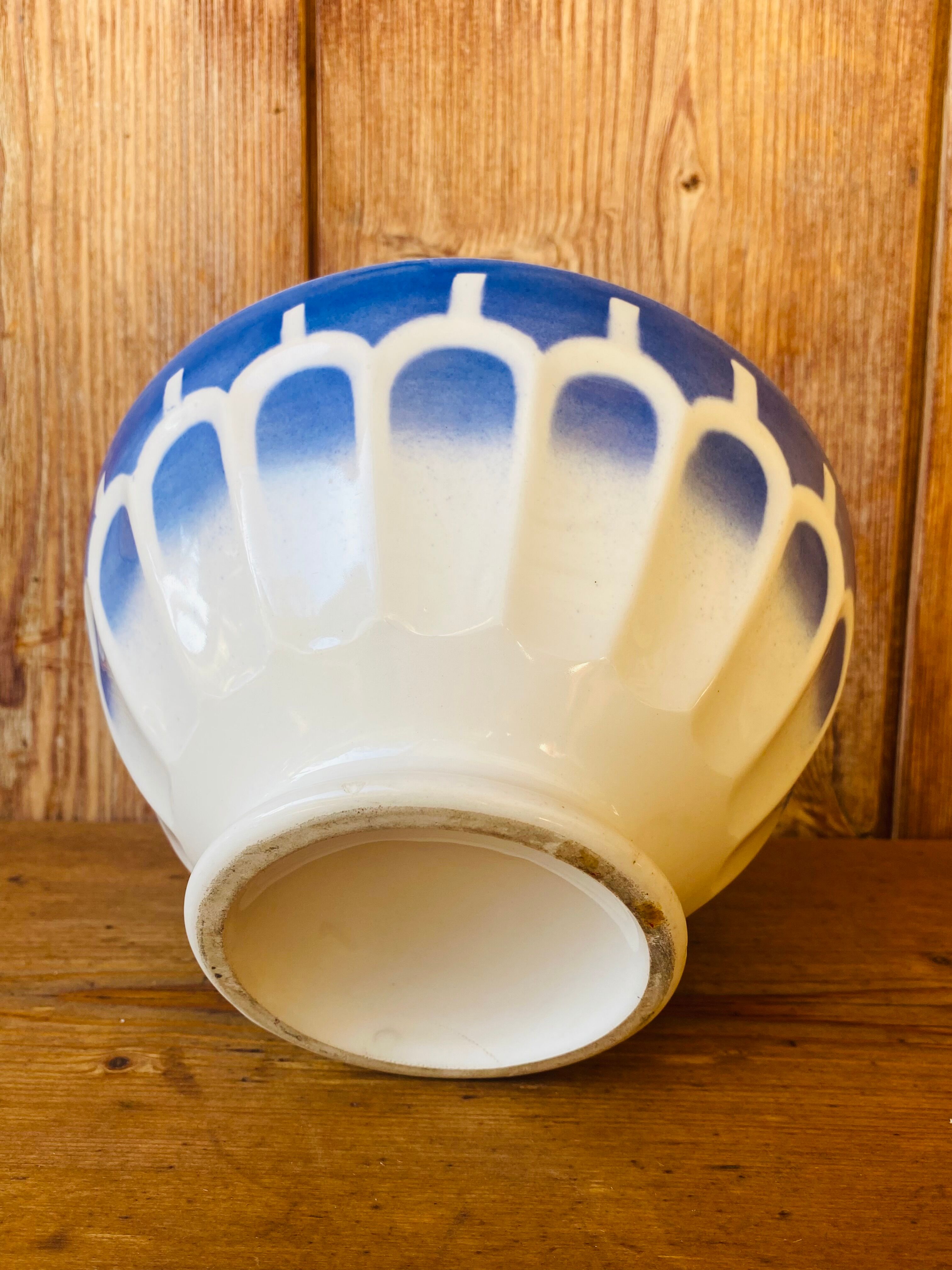 Duo of old bowls Digouin France
