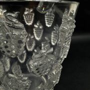 René Lalique "Malaga" model vase, pressed molded glass, circa 1937
