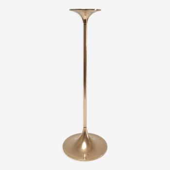 Hi Fi candle holder by Max Bruël for Torben Orskov solid brass h. 26,5 cm