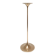 Hi Fi candle holder by Max Bruël for Torben Orskov solid brass h. 26,5 cm