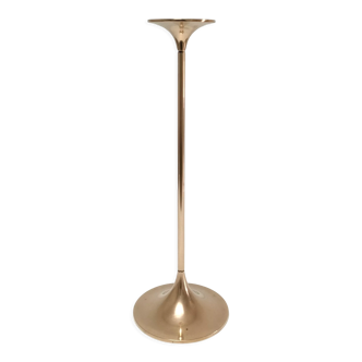 Hi Fi candle holder by Max Bruël for Torben Orskov solid brass h. 26,5 cm