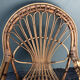 Fauteuil en bambou vintage italien