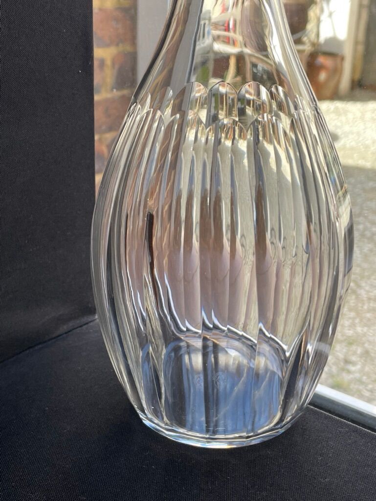 Baccarat decanter stamped XXth