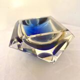 Superbe cendrier Murano Flavio Poli