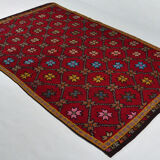Anatolian handmade kilim rug 281 cm x 177 cm