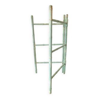 Old wooden towel rack