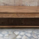 Old Burmese teak bench