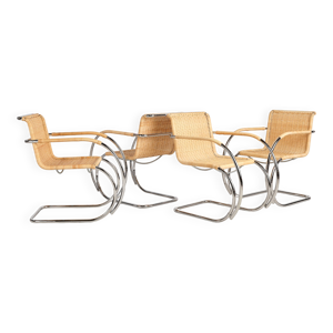 Ensemble de 4 fauteuils - mies van