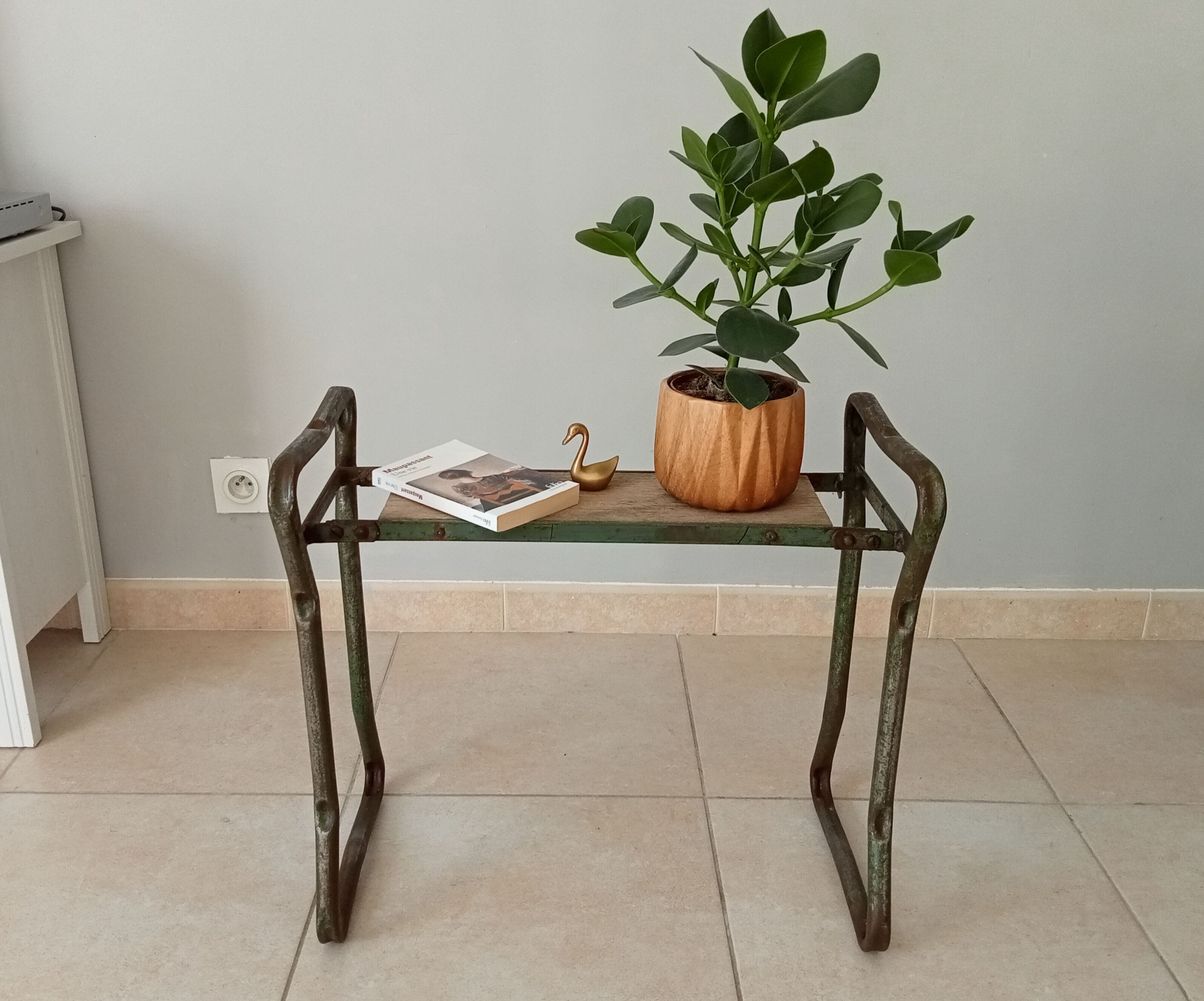 Vintage gardener's stool