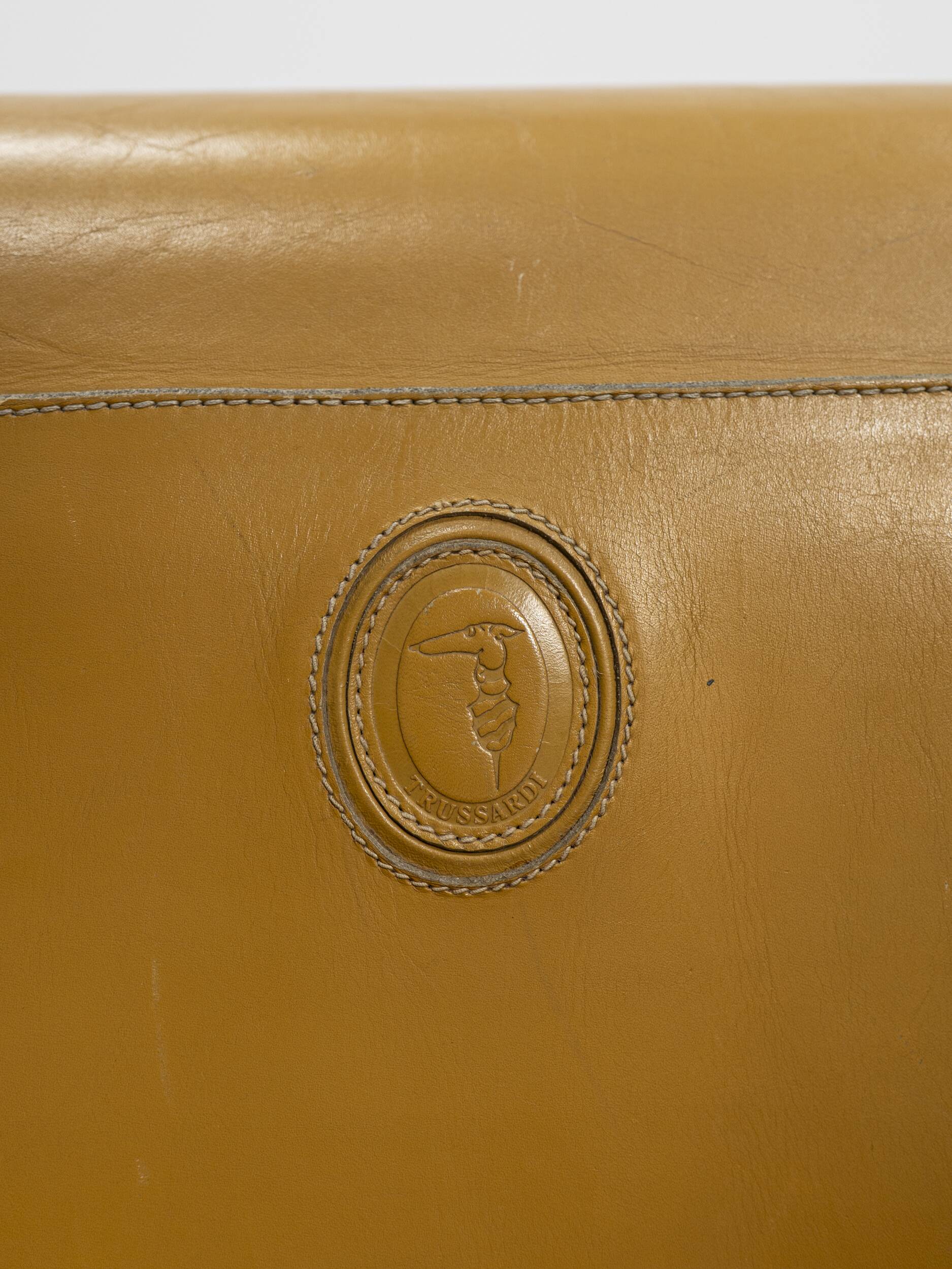 Paire de fauteuils rares de Trussardi, Italie, années 1970