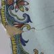 Antique plate in Rouen faience, France, mid-19th century