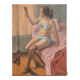 Oil on canvas by Jean Villebrun