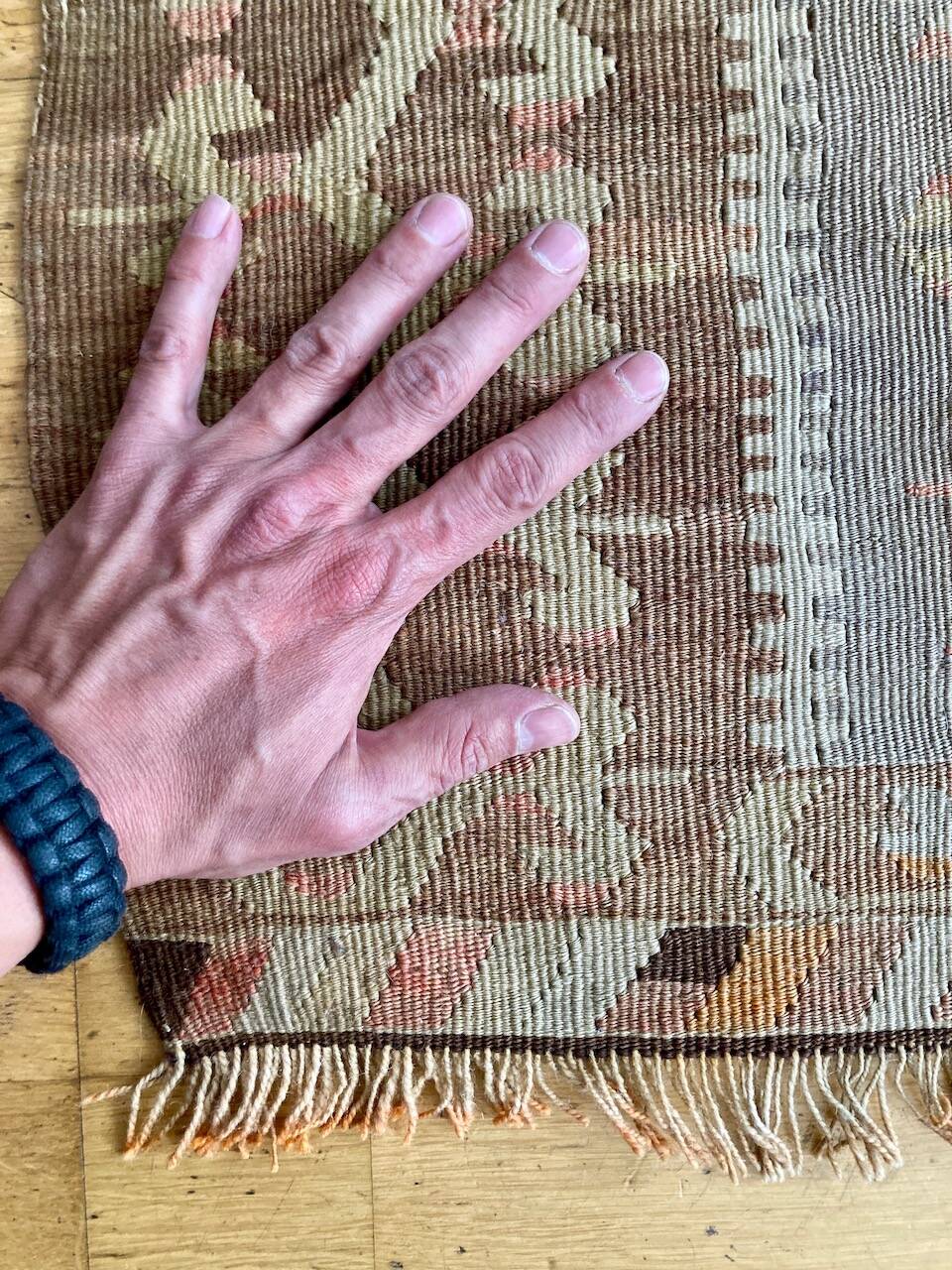 Tapis kilim traditionnel