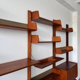 Scandinavian Mid Century Teak Bookcase, Norway 1960’s