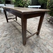Old Normandy farmhouse table in solid wood – 19th / early 20th century