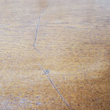 Former master's desk in solid wood