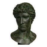 Magnificent bust of Roman Greek Apollo