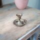 Vintage candlestick in brass cellar rat