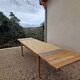 Table de ferme extensible