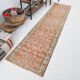 Vintage runner rug, 74x314cm