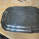 Silver-plated metal plate François Frionnet