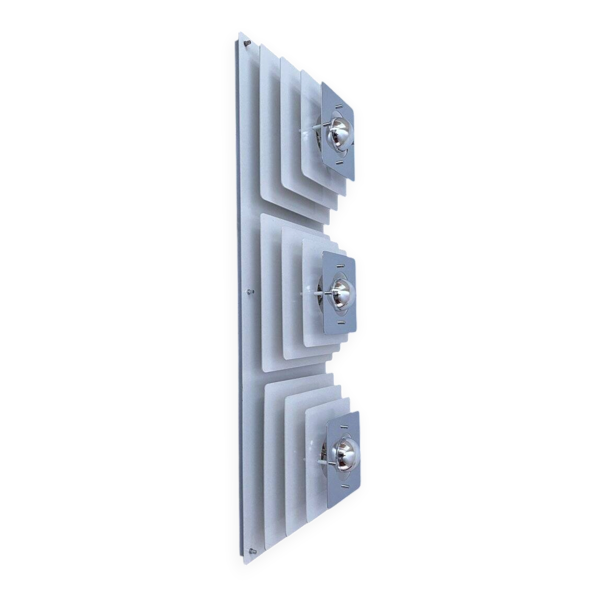 Large Space Age wall light, 1970s