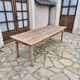Antique oak farmhouse table