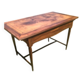 Bureau ancien dessus cuir