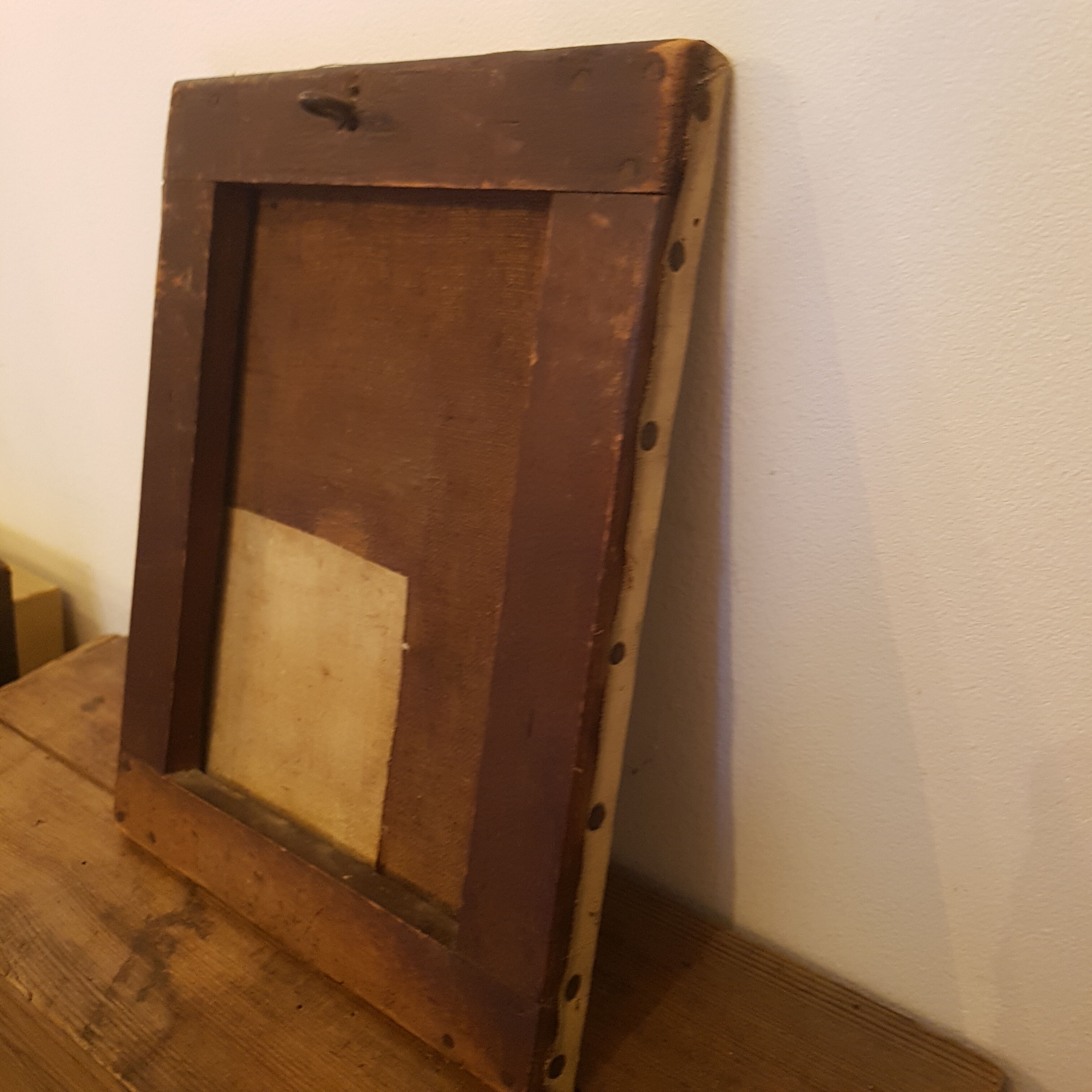 Children's portrait on canvas 19th