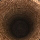 Umbrella wicker and brass