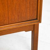 Vintage Swedish bookcase with storage compartment