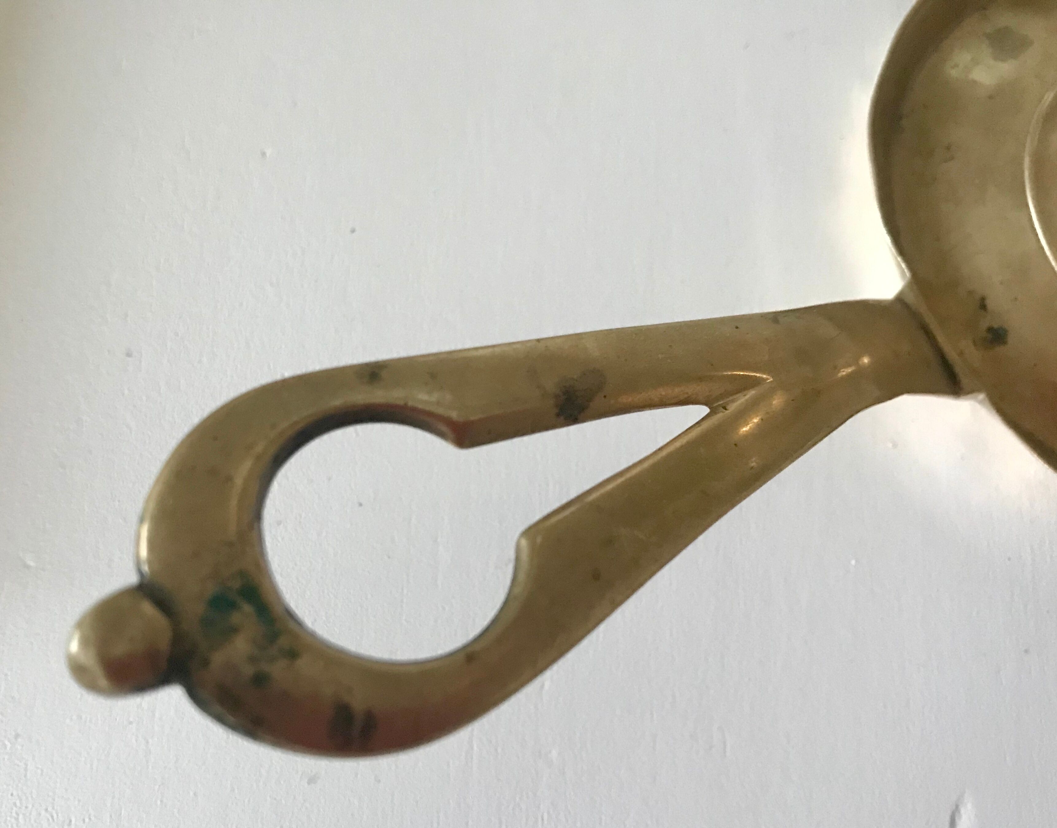 Brass candlestick