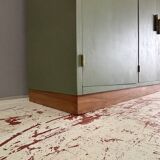 Asymmetrical wardrobe from the 1950s.