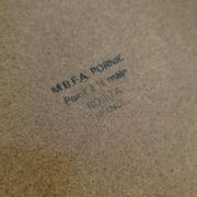 Set of 4 MBFA Pornic Rosita plates