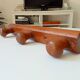 Vintage wall coat rack from the 70s