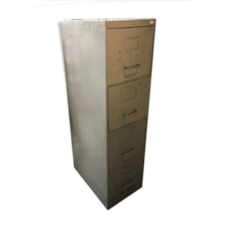 Industrial metal locker furniture column with 4 drawers Metal binder Cabinet