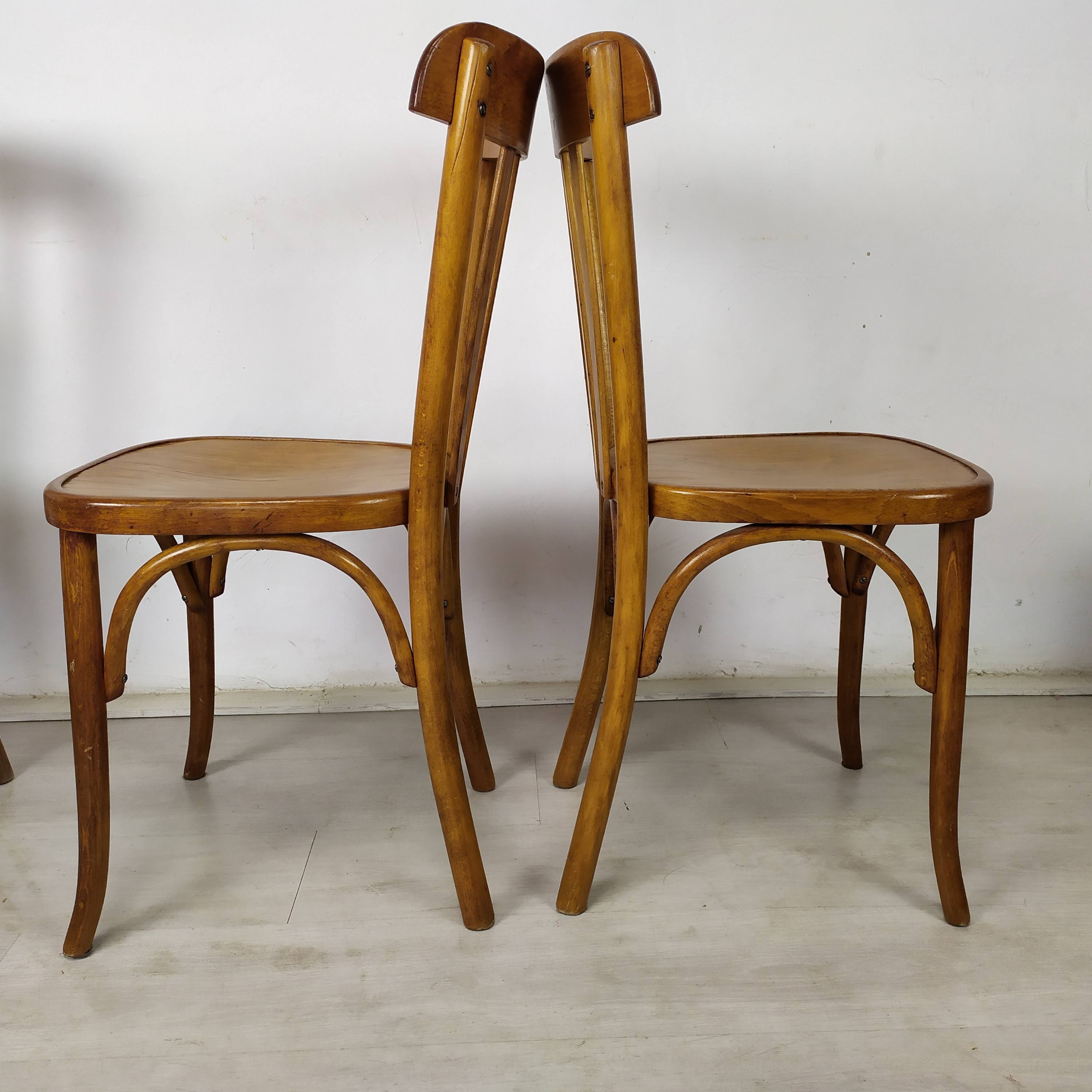 Set of 6 bistro chairs