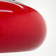 Mid century red pendant by Harvey Guzzini for Meblo, Italy
