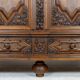 18th-century oak Baroque wardrobe - Königsberg