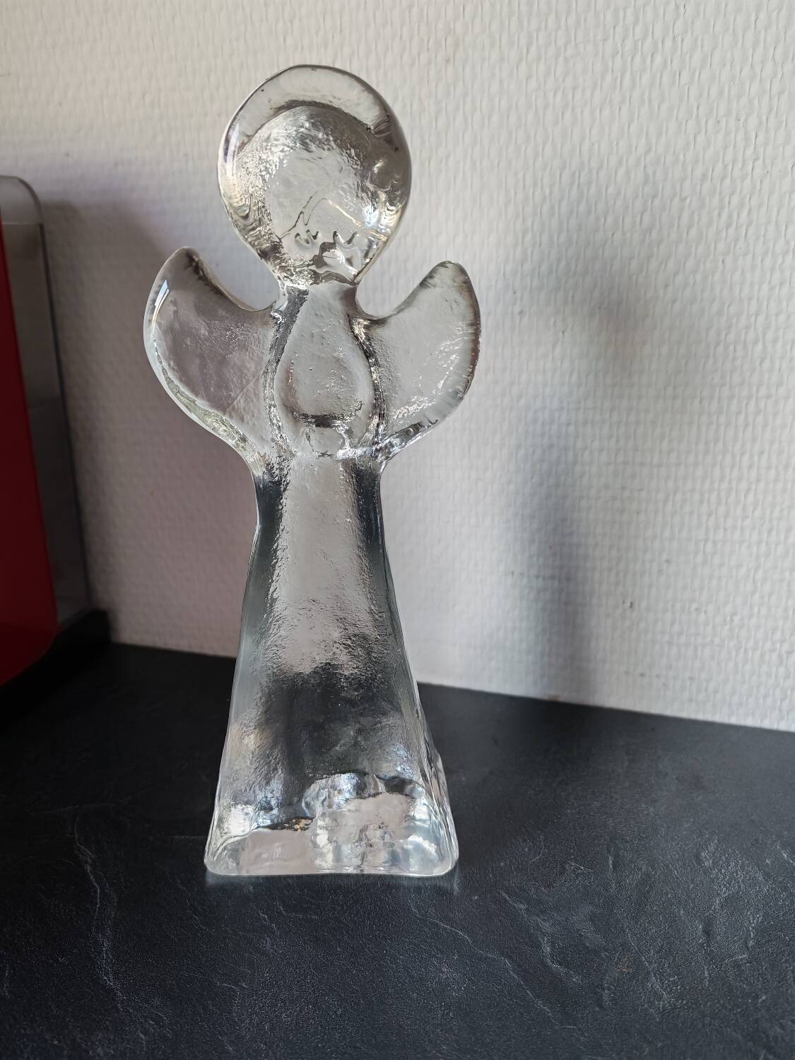 Scandinavian angel candle holder