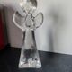 Scandinavian angel candle holder
