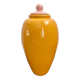 Vase Saint Clément France Jaune Rose