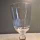 2 Verres a eau/Vin anciens à fines cotes - Cristal de Baccarat