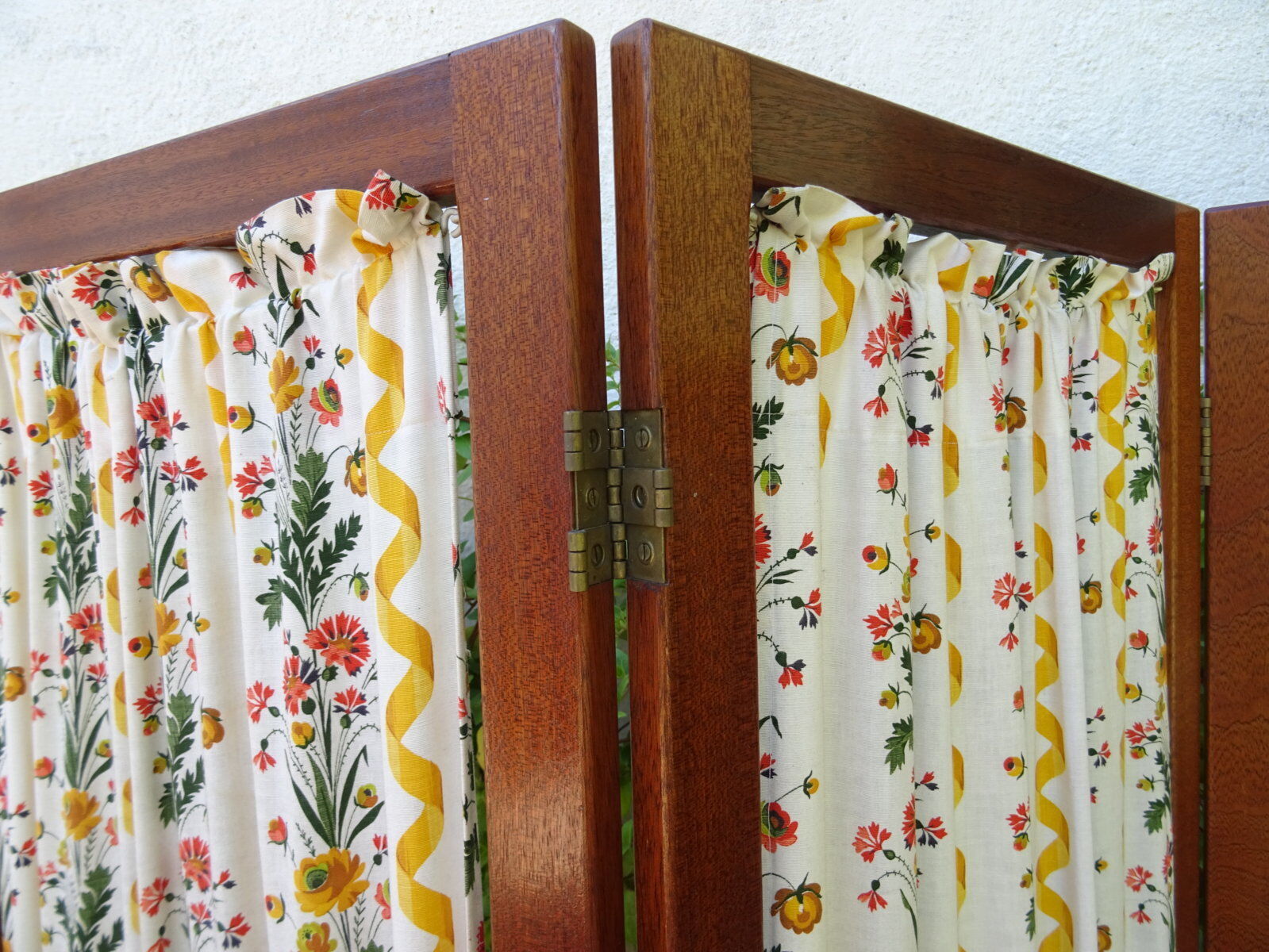 Vintage mahogany screen