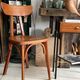 "Bistro chair 'Banana' Luterma in curved wood – 1950s"
