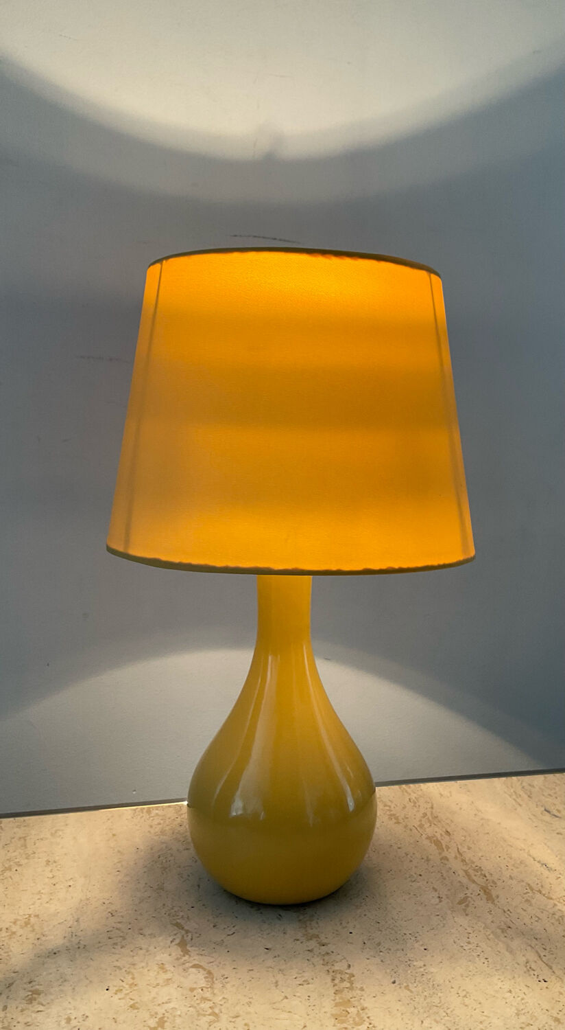 Pair of vintage ceramic lamps