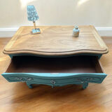 Vintage sage green chest of drawers